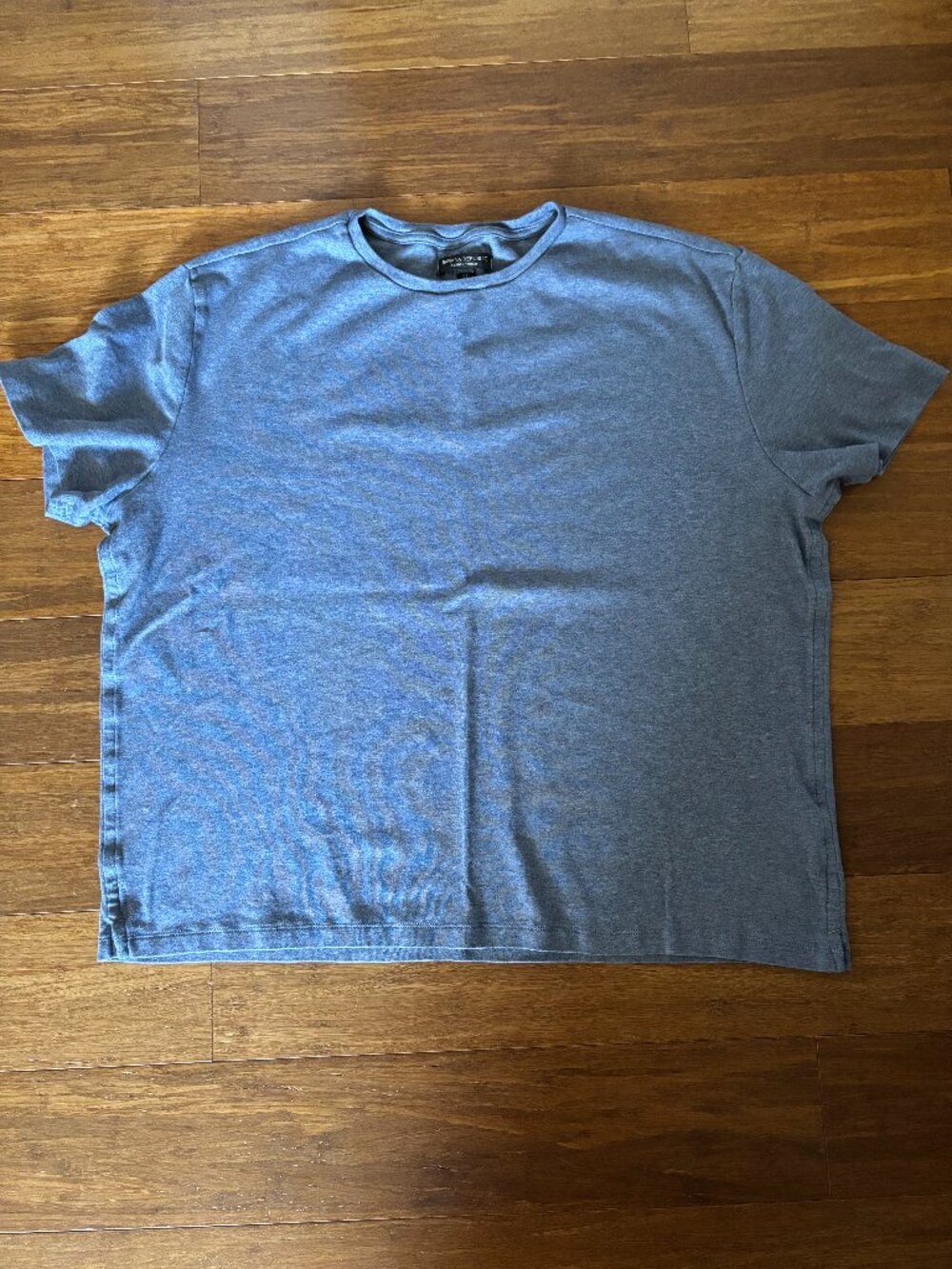 Banana Republic Luxury Touch Men’s Blue Gray Cotton T-Shirt Size XL